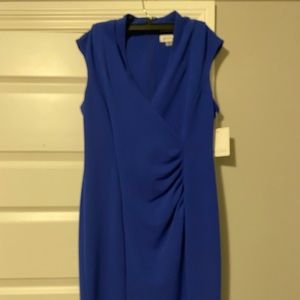 Womens Calvin Klein Royal blue dress, new with tags size 6
